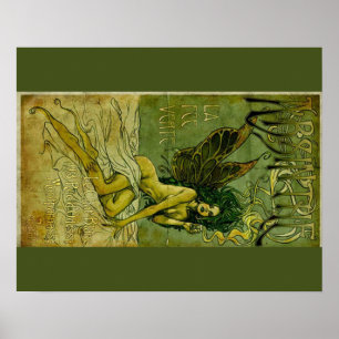 Poster Absinthe Green Fairie
