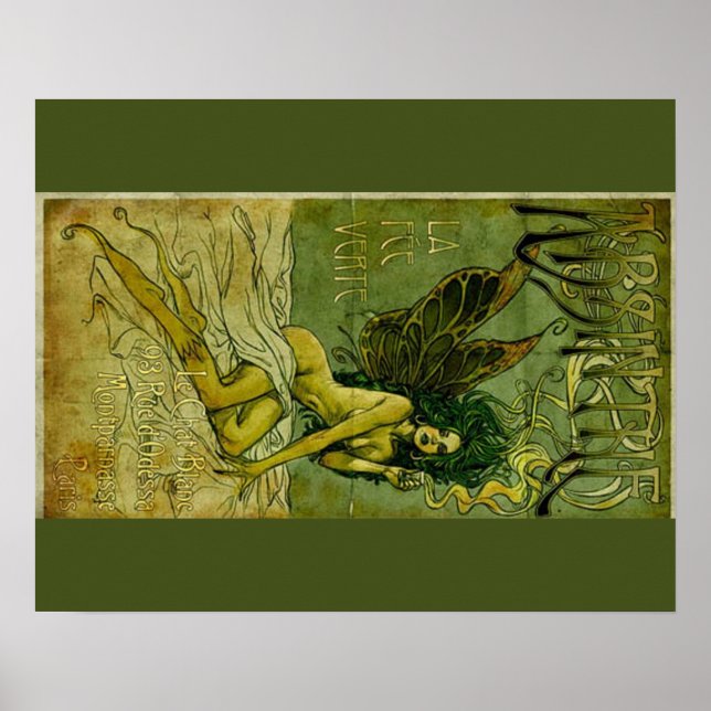 Poster Absinthe Green Fairie (Frente)