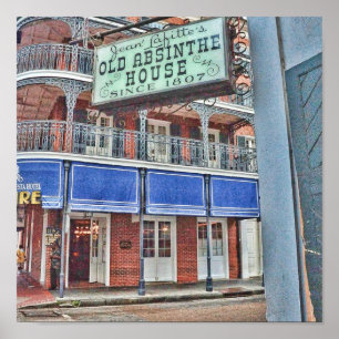 Pôster Absinthe House