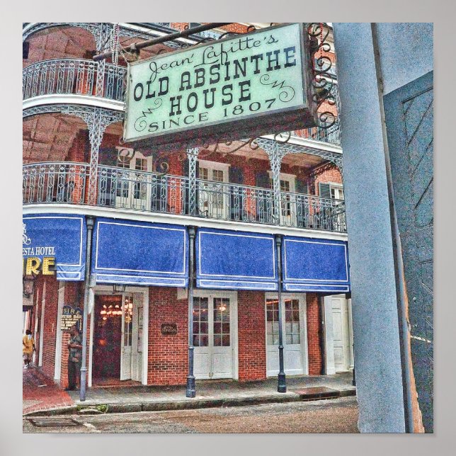 Pôster Absinthe House (Frente)