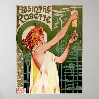 Poster Absinthe Robette