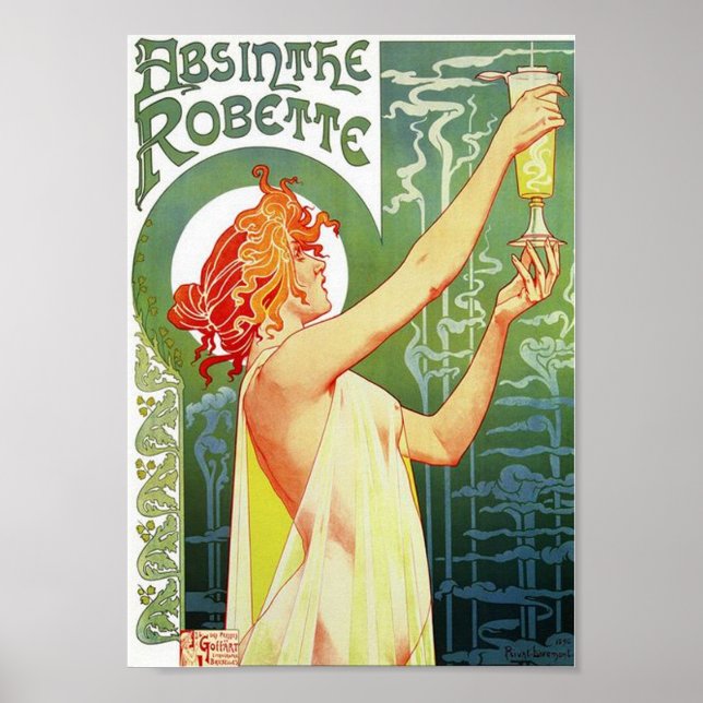 Poster Absinthe Robette (Frente)