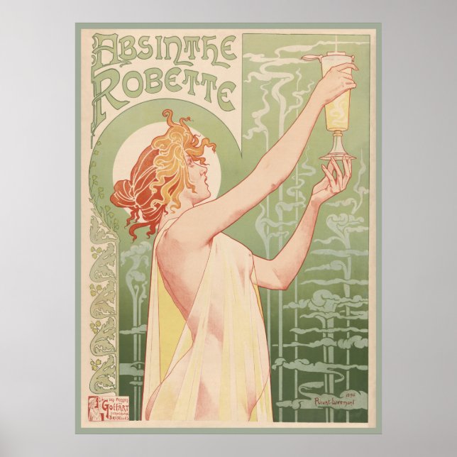 Pôster Absinthe Robette (Frente)