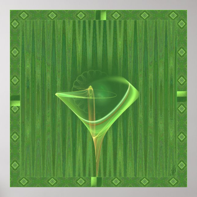 Pôster Absinthini Faery Martini Art (Frente)