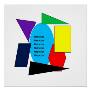 Pôster Abstração Abstração