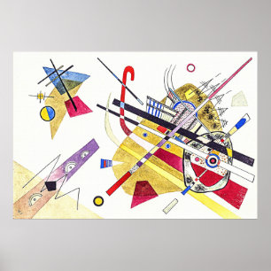 Poster Abstração deslumbrante - Arte de Wassily Kandinsky