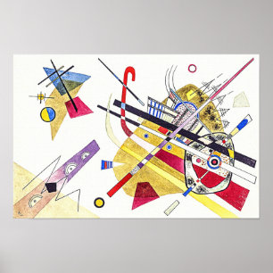 Poster Abstração deslumbrante - Arte de Wassily Kandinsky