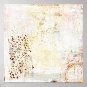 Poster Abstracção branca