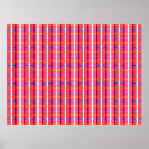 Poster abstract background, colorful intersecting striped