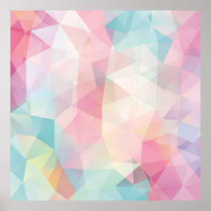 Poster abstract background consisting of trianglesbackgro