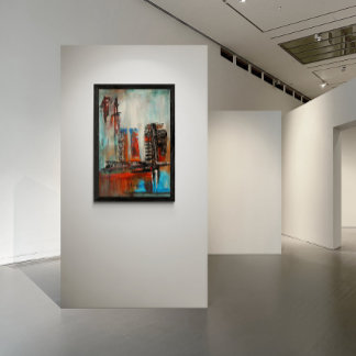 Pôster Abstract Cityscape