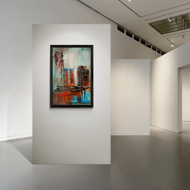 Pôster Abstract Cityscape  (Criador carregado)