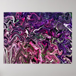 Poster Abstract Color Study 191