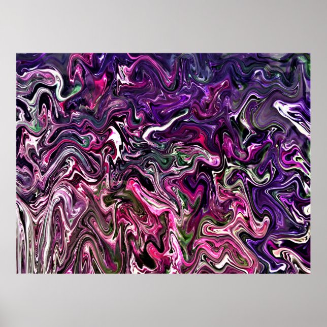 Poster Abstract Color Study 191 (Frente)