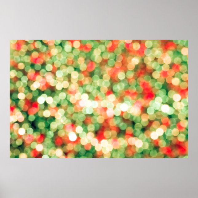 Poster Abstract colorful bokeh background (Frente)