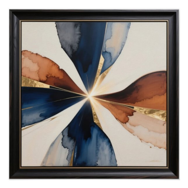 Pôster Abstract Design Wall Art (Frente)