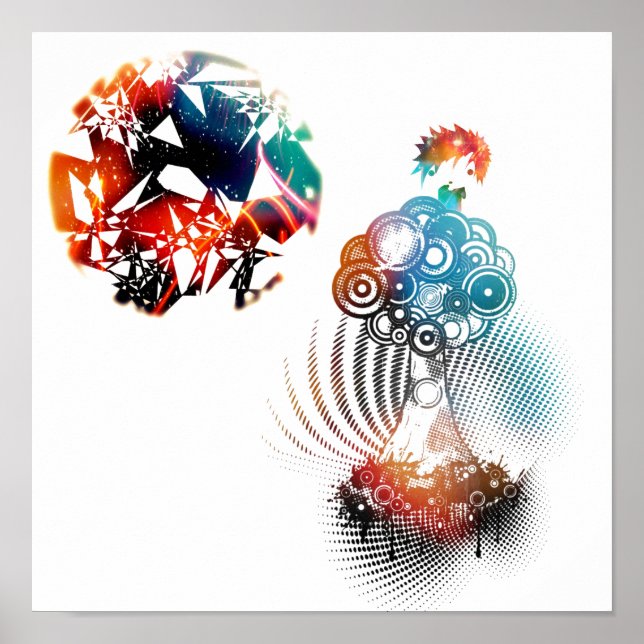 Pôster Abstract Dream (Frente)