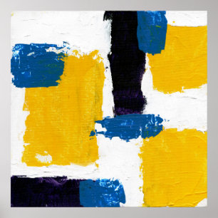 Pôster Abstract Expression #2 by Michael Moffa