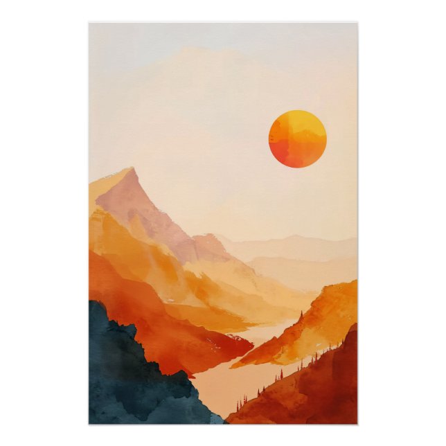 Pôster Abstract Heaven (Frente)