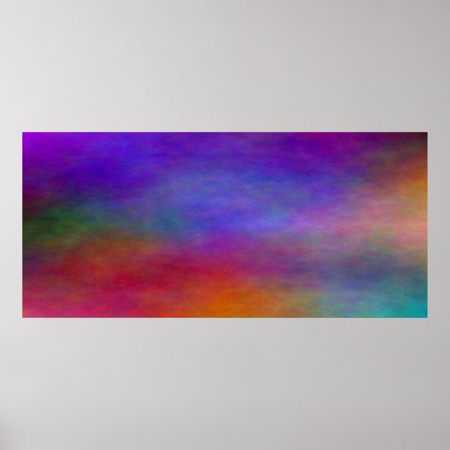 Poster Abstract Landscape II (Frente)