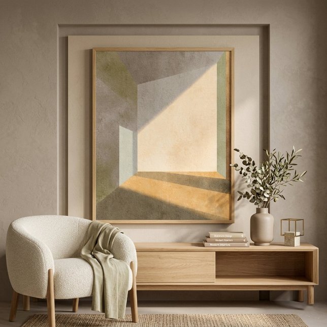 Poster Abstract Light Wall Art for Living Room Decor (Criador carregado)