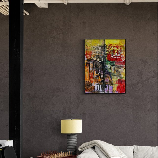 Pôster Abstract Original Art (Criador carregado)