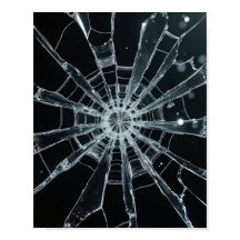 Abstract Shattered Glass Texture Broken Web Crack