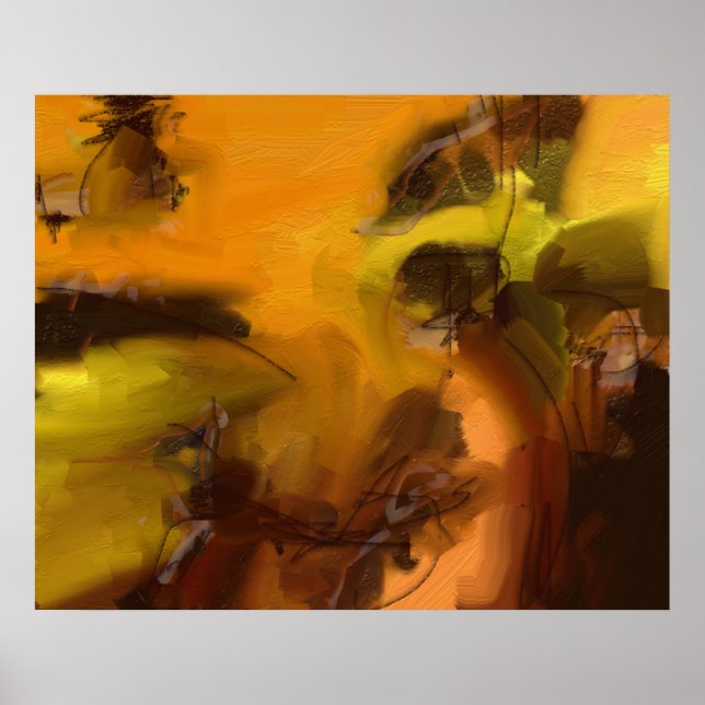 Poster abstraction for  walls (Frente)