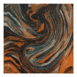 Pôster Abstraction Terrestre 