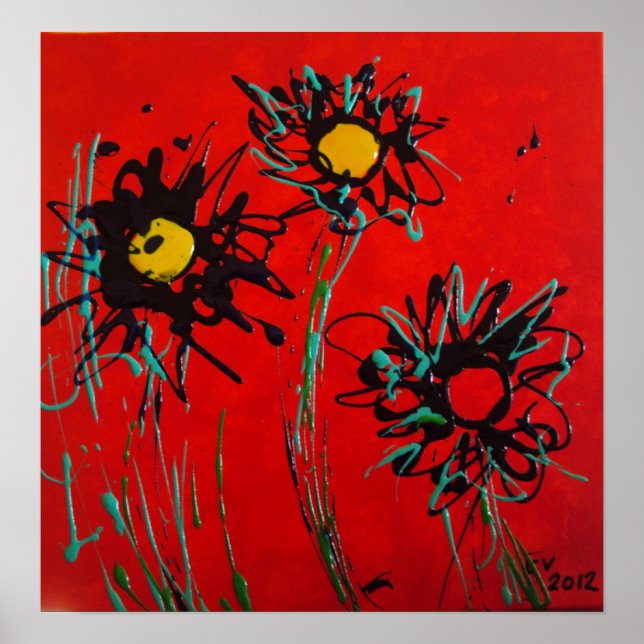 poster abstrato (Frente)