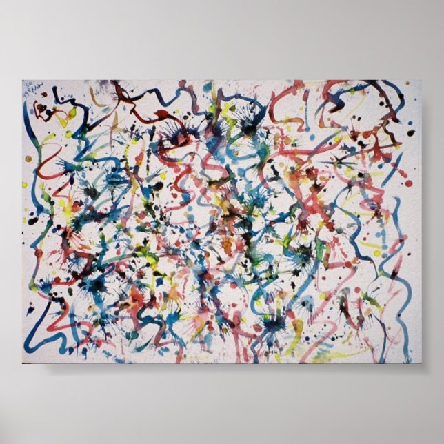 Poster abstrato (Frente)