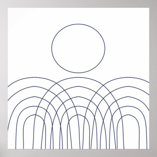 Poster abstrato (Frente)