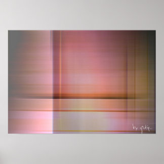 Pôster abstrato
