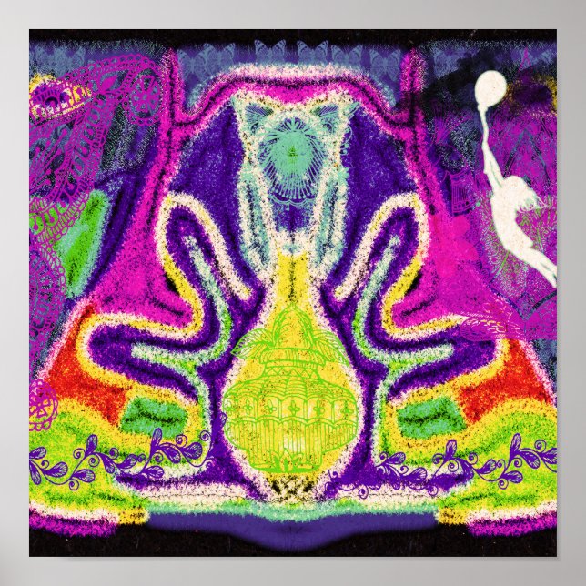 Poster Abstrato (Frente)