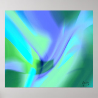 Pôster abstrato