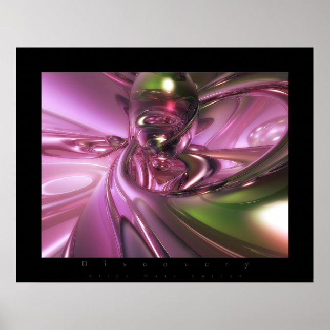 Pôster Abstrato (Frente)