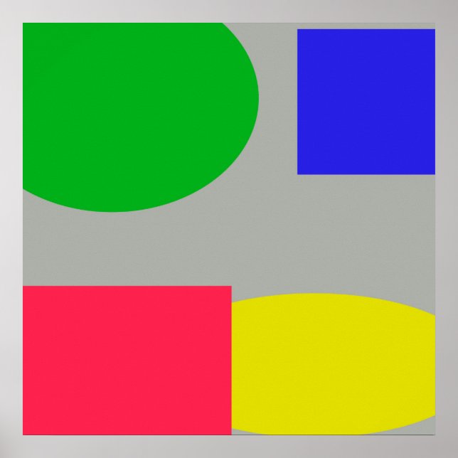 Poster Abstrato (Frente)