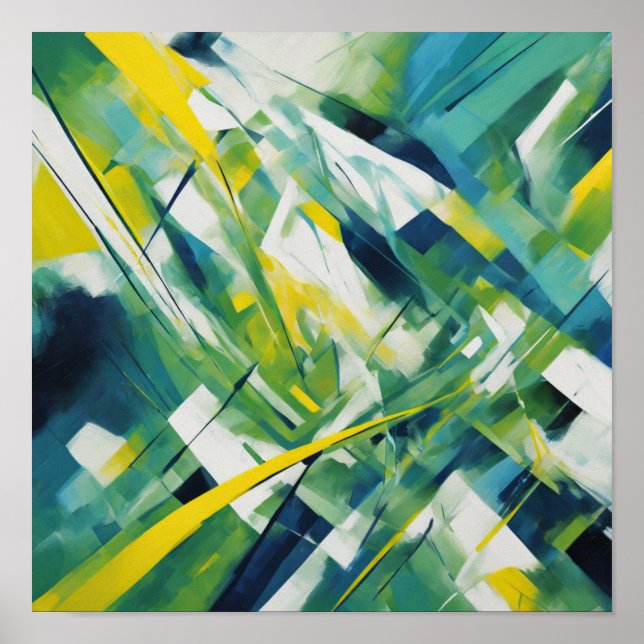 Poster Abstrato (Frente)