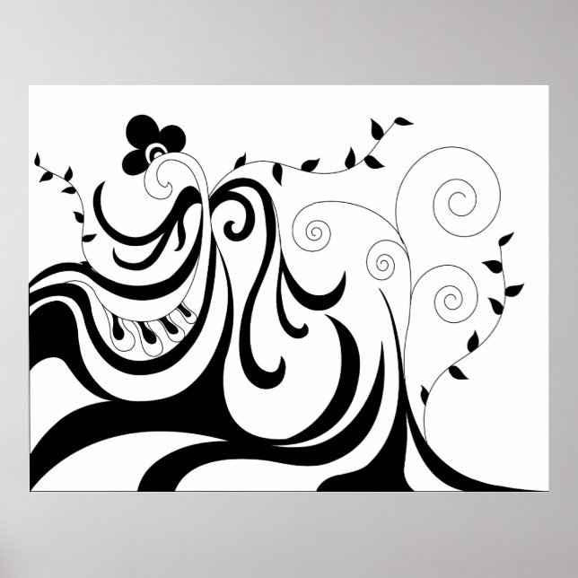 poster abstrato (Frente)