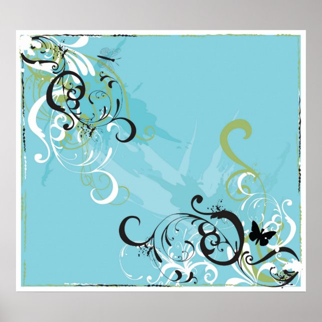 Poster abstrato (Frente)