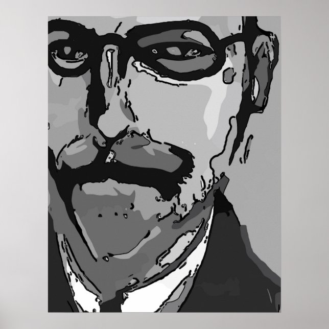 Poster Abstrato (Frente)