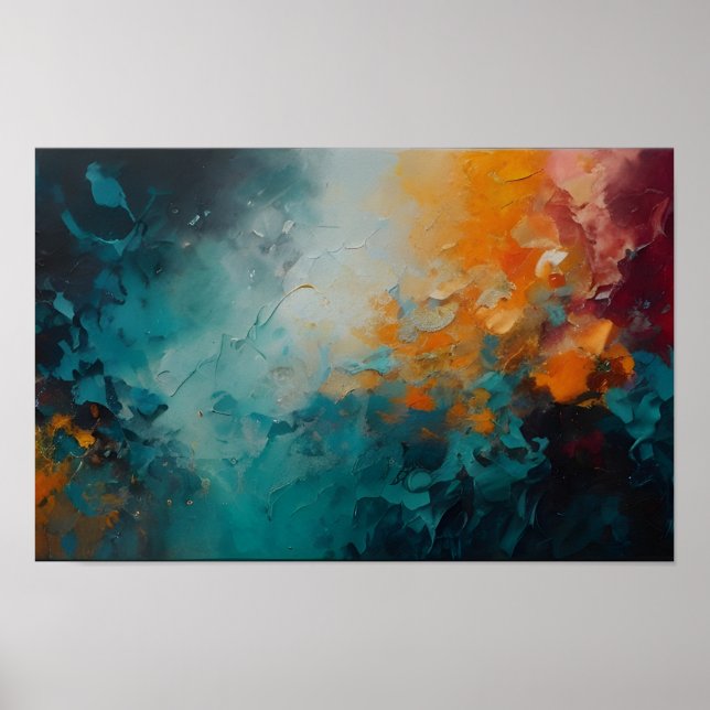 Poster abstrato (Frente)