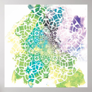PÔSTER ABSTRATO