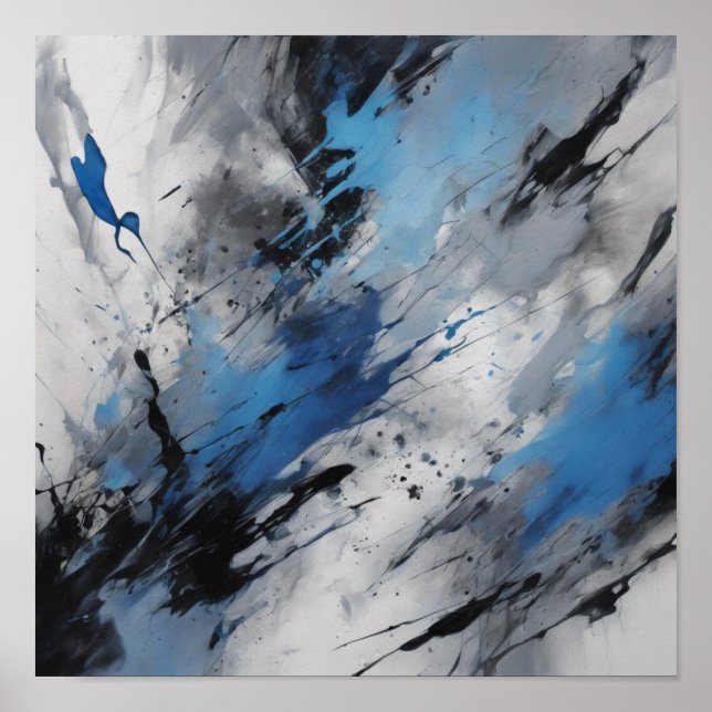 Poster Abstrato (Frente)