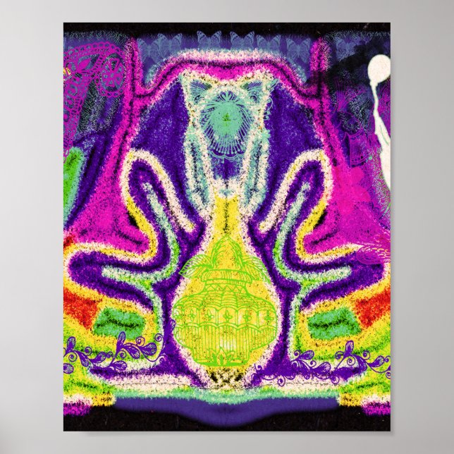 Poster Abstrato (Frente)