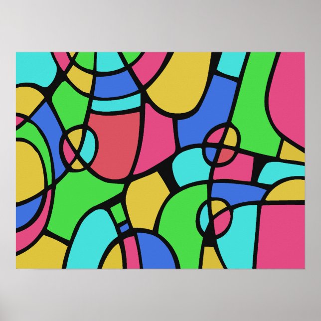 Poster Abstrato 02 (Frente)