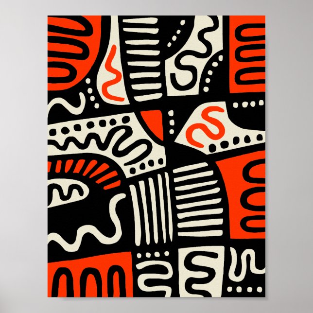 Poster Abstrato 291219c (Frente)