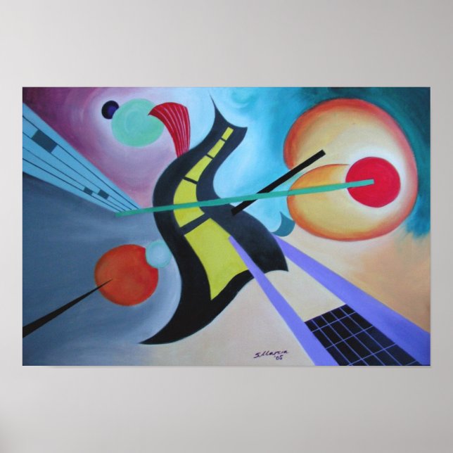 POSTER ABSTRATO 5 (Frente)