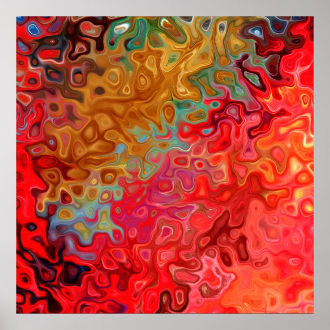 Poster Abstrato 55.1 para a direita (Frente)