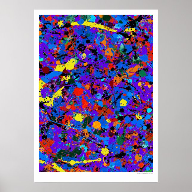 Poster Abstrato 746 Carnivale (Frente)